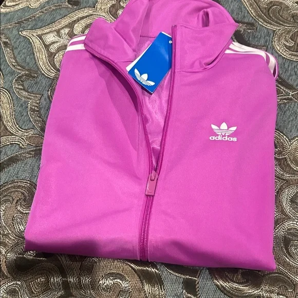 Adidas women’s Vibrant Purple Jacket - Picture 5 of 5